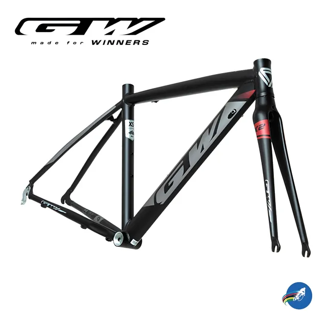 Cuadro Marco Ultraliviano Bicicleta Ruta Gw K2 Aluminio