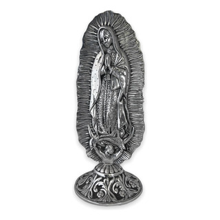 Virgen De Guadalupe Manto Hecha En Pewter 6022 Virgen De Guadalupe Manto Hecha En Pewter 6022