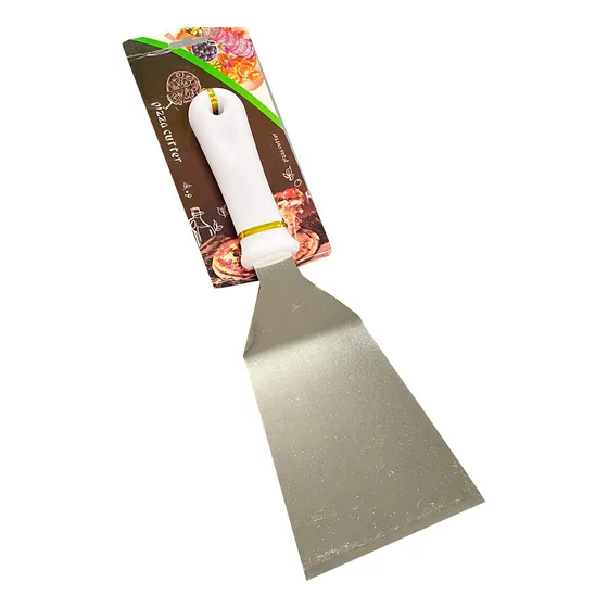 Espátula Cocina Curva 9cm Acero Inox 