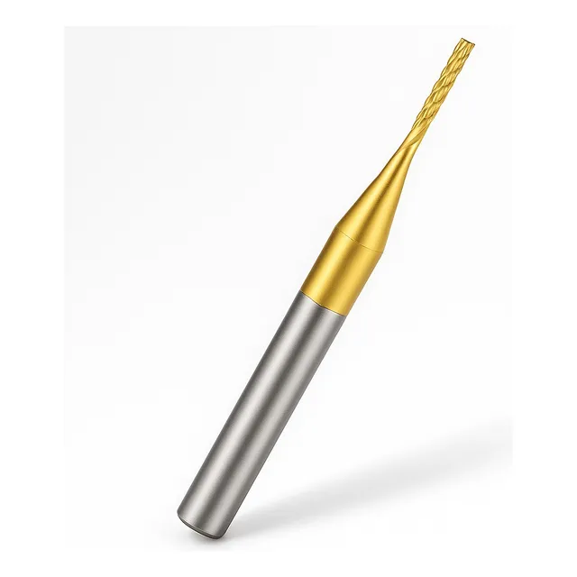 Fresa Titanio 0.6-3mm Angular Cnc Grabado/corte