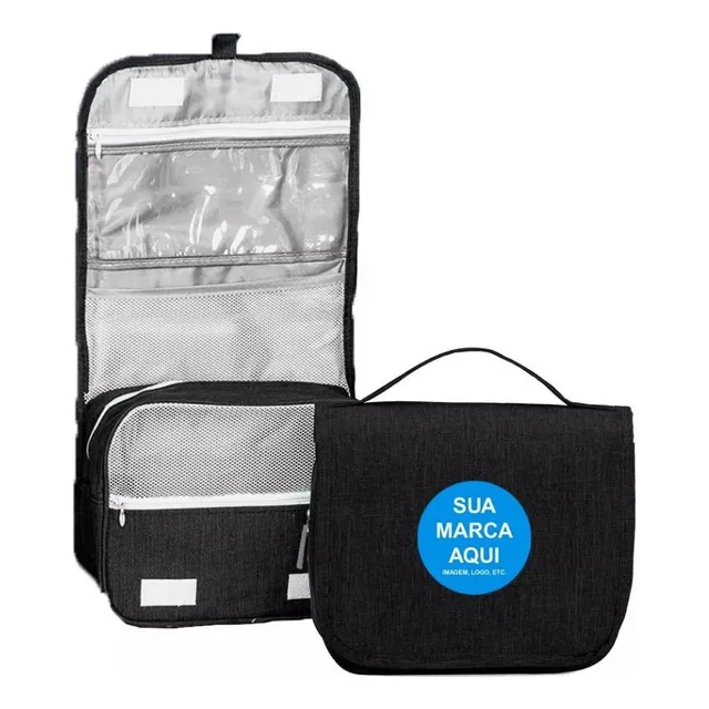 Kit C/ 10 Organizadora Personalizada C/ Gancho Nylon Oxford