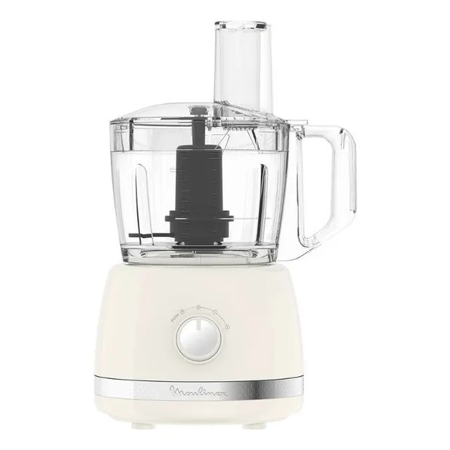 Multiprocesadora Moulinex Soleil 2.4L 2 Velocidades 600W Color Blanco