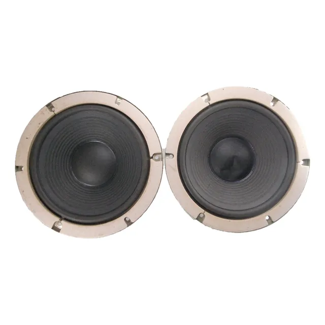2 Woffer Technics 10  Modelo Eas 25pl177e-t Impecables Dorado