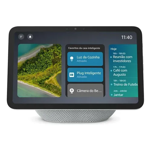 Echo Show 10 3rd Gen com assistente virtual Alexa, display