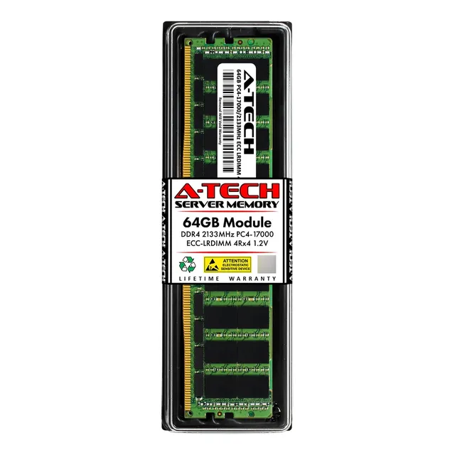 A-tech64 Gb Para Hp Proliant Gen10 G10 Ddr4 2666mhz Servidor