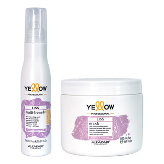 Yellow Liss Mask 500 Ml + Multibenefit Serum Yellow Liss Mask 500 Ml + Multibenefit Serum