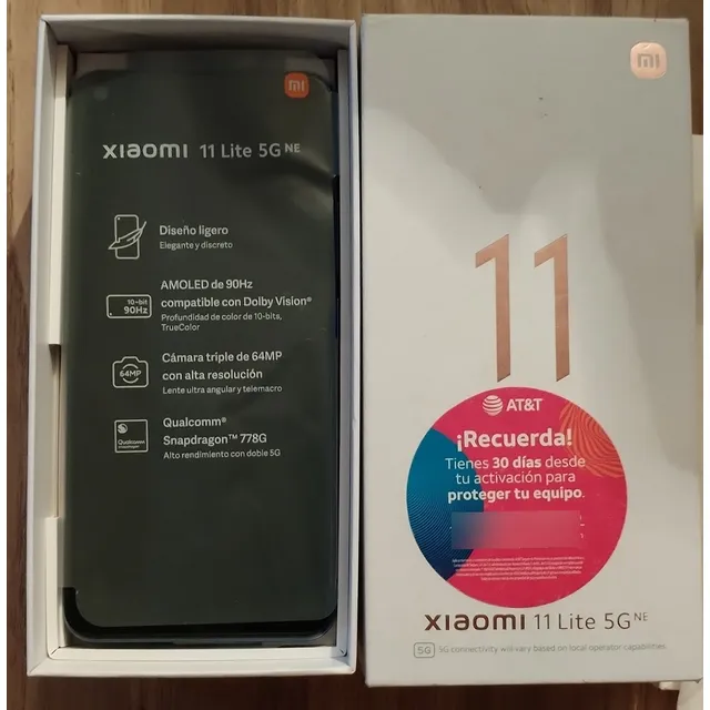 Xiaomi Mi 11 Lite Dual Sim 128 Gb Azul 6 Gb Ram