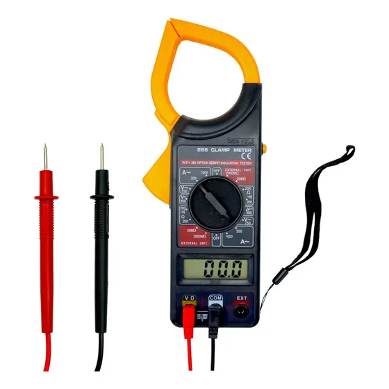Tester Pinza Amperimetrica Multimetro Fox