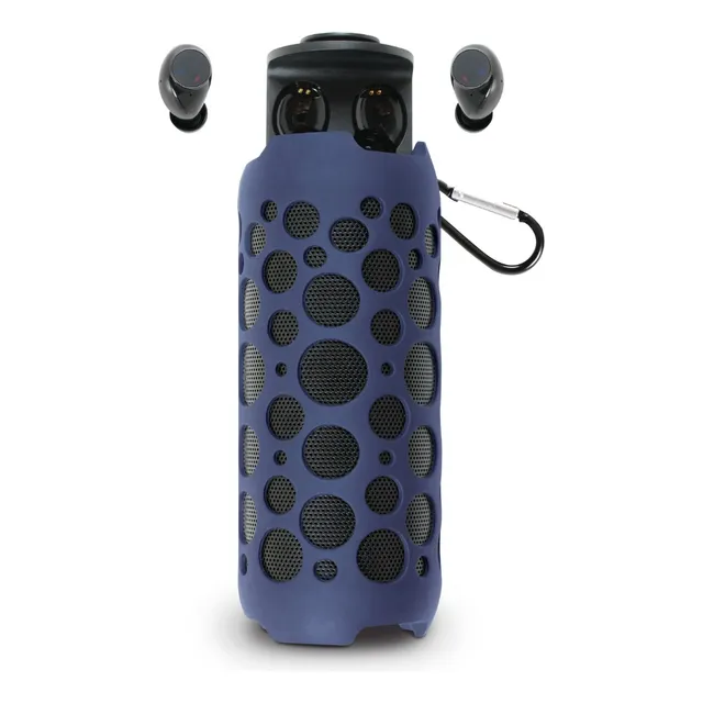 Misik - Bocina Bluetooth Con Audifonos Inalambricos - Tws