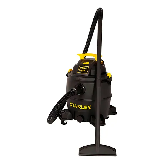 Aspiradora Polvo Liquido Stanley Sl19117p 30 Litros 5 Hp Color Negro