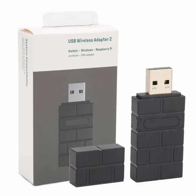 Gamepad Adaptador Receptor Usb Inalámbrico Bluetooth