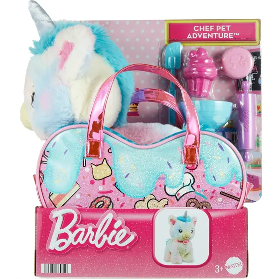 Barbie Unicornio De Peluche Chef Pet