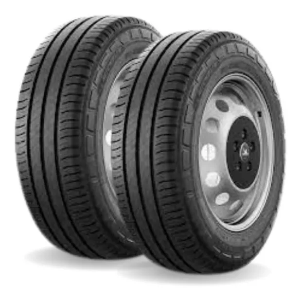 Kit 2 Pneus Michelin 205/75r16c 110/108r Agilis 3 8 Lonas Índice De Velocidade R