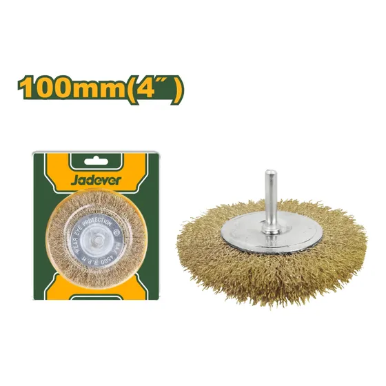 Cepillo De Alambre Circular 4'' 100mm Jadever
