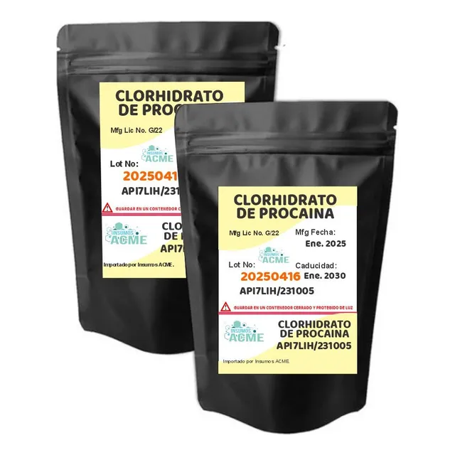 1 Kg Clorhidrato De Procaina Pura En Polvo