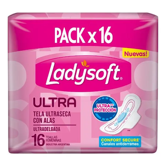Toalla Ladysoft Ud Tela Seca X16 (b)