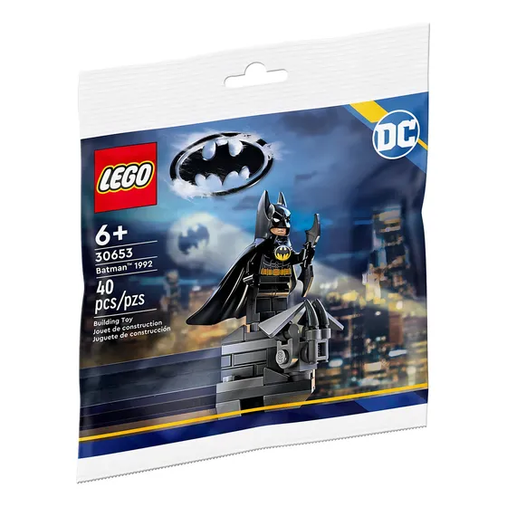 Bolsa de plástico Lego Super Heroes 30653 Batman 1992 Dc, número de piezas 40