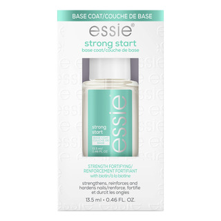 Capa Base Essie Strong Start Para El Cuidado De Las Uñas, 13 Capa Base Essie Strong Start Para El Cuidado De Las Uñas, 13