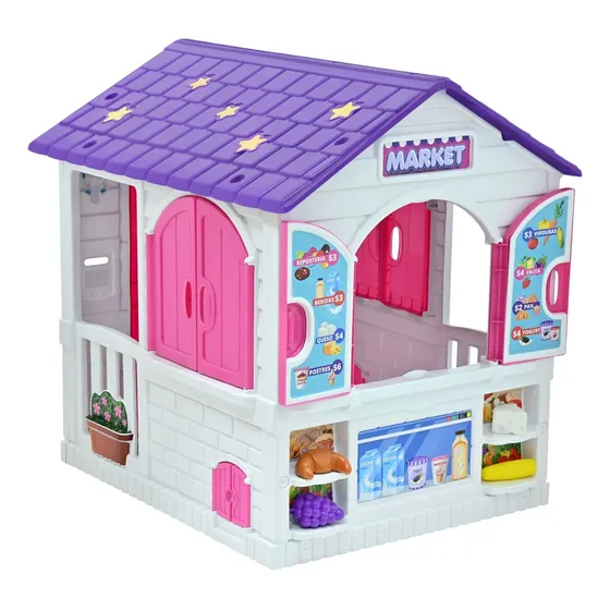 Casa De Muñecas Grande Para Niñas (casa Peluches - Barbies)
