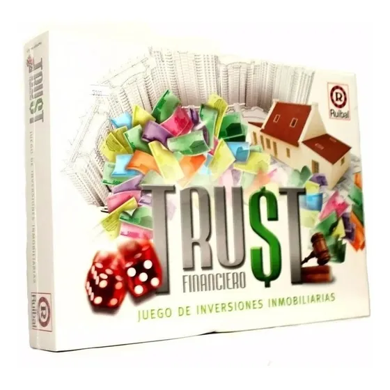 Juego De Mesa Trust Propiedades Plata Inversiones 