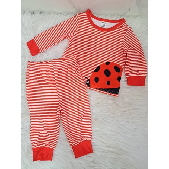 Pijamas Coquito Talla 6-9 Meses C/u
