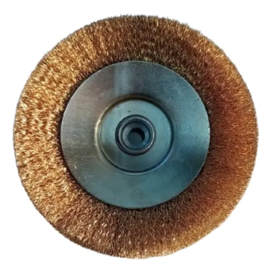 Cepillo Circular Fpl Ø 150 Rizado Latonado Amoladora Banco