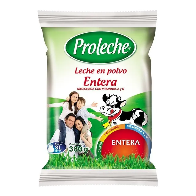 Leche En Polvo Proleche X380gr - g a $41
