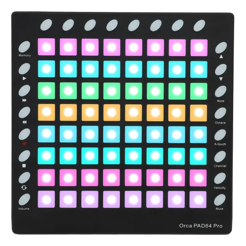 Launchpad Mini Mk3 - Controlador De Grade 8x8 64 Pads Rgb Black
