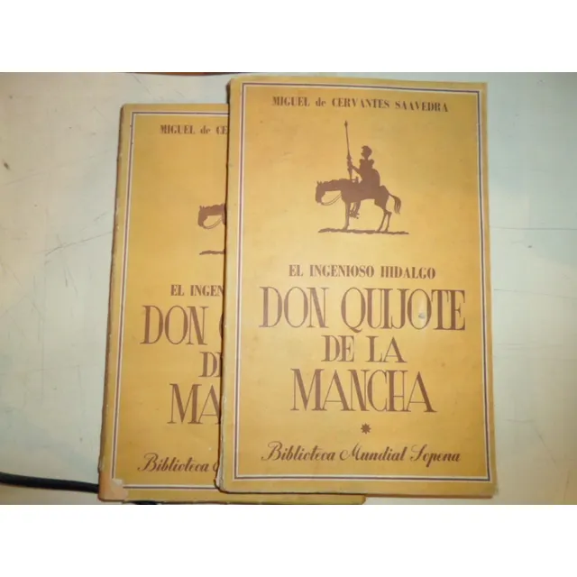 Don Quijote De La Mancha 2 Tomos - Cervantes