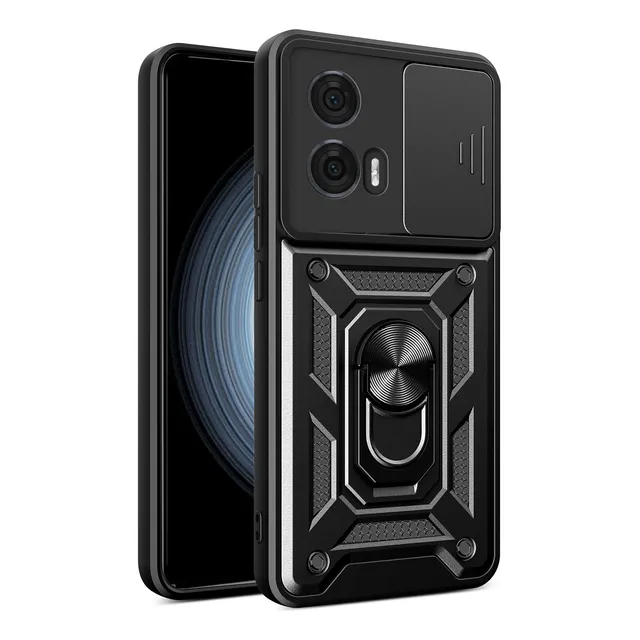 Funda Anillo Con Cubre Cámara Compatible Con Edge 50 Fusion