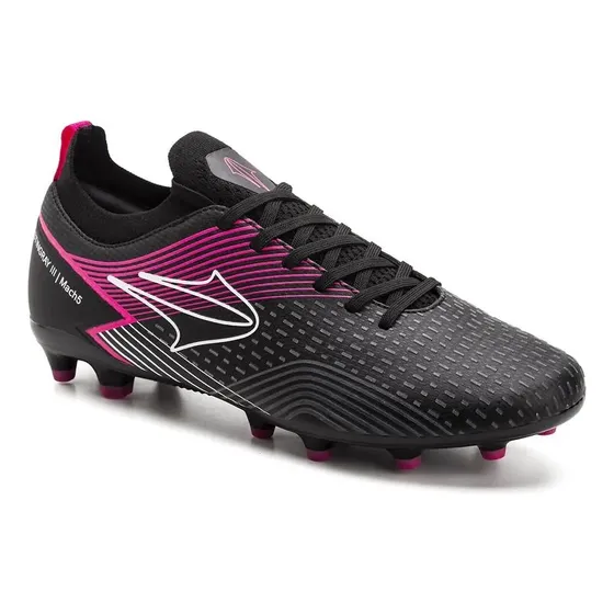 Botines Topper Stingray Iii Mach 5 Fg Negro/blanco/pink