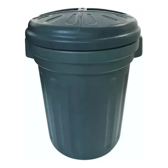 Pipote Plastico Con Tapa 150 Litros Alfa Hogar