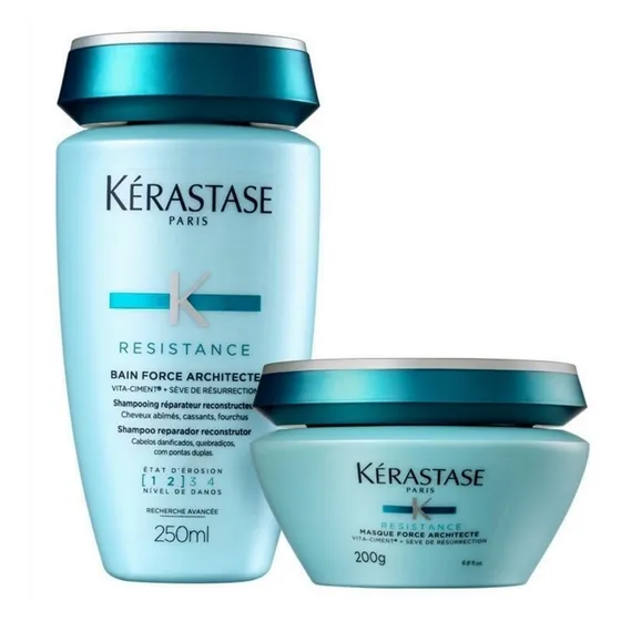 Pack Bain De Force Y Mascara  Architecte Kerastase