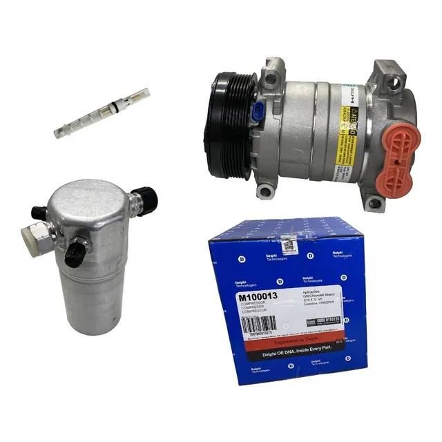 Compressor Ar Cond. S10 Blazer 4.3 V6 6cc +filtro E Valvula 
