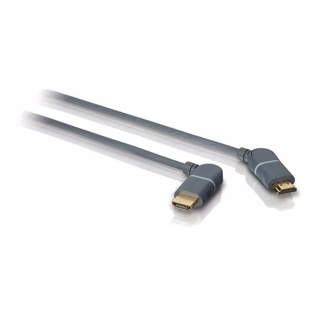 Cable Hdmi Philips Macho A Macho 2 Mt Conectores Giratorios