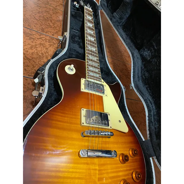 Guitarra Electrica Les Paul + Case Stagg