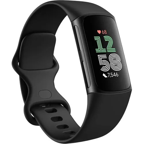 Smartwatch Fitbit Inspire 2 com pulseira de elastómero - cor black