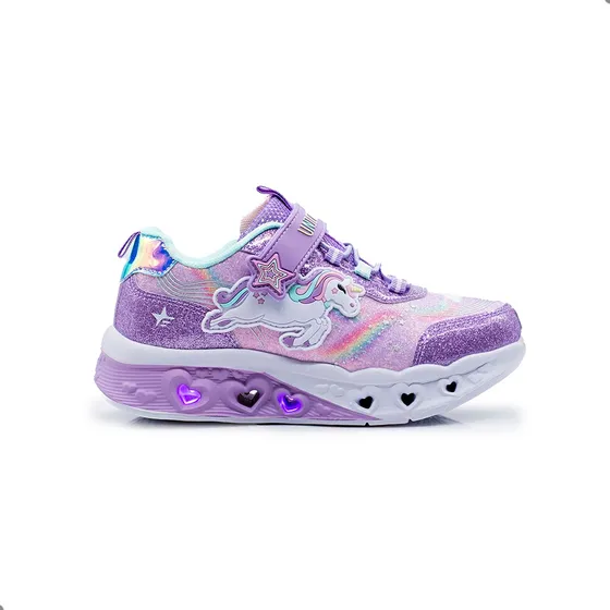 Zapatillas Footy Kids Niña Luces Wow837 Unicornio