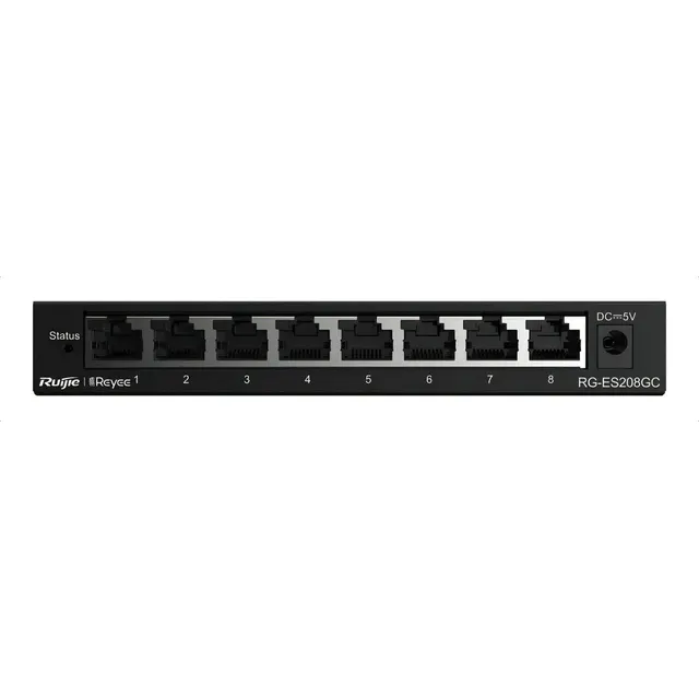 Rg-es208gc Switch Cloud Capa 2 De 8 Puertos Gigabit