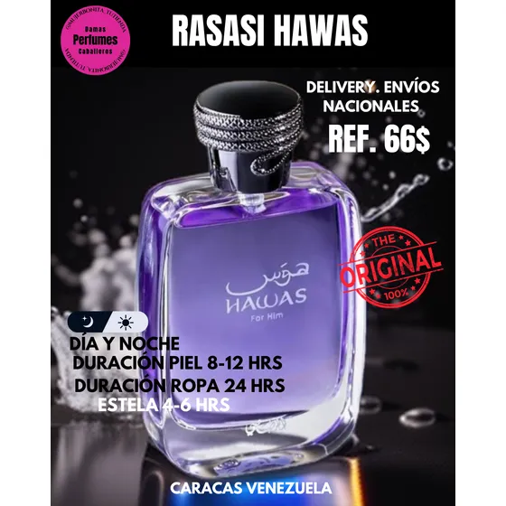 Rasasi Hawuas Edp Hombre Parfum 100ml Original