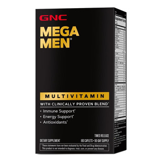 Mega Men Meganmen Multivitamínico 180 Caps Gnc Mega Men Meganmen Multivitamínico 180 Caps Gnc