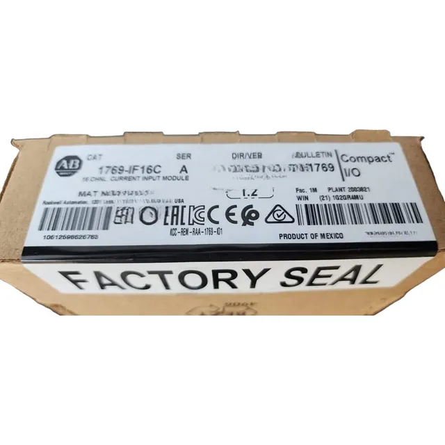 1769-if16c Tarjeta Compactlogix 16 Pt A/i Allen Bradley