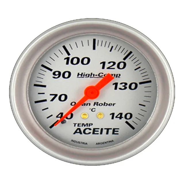 Reloj Temperatura De Aceite High Comp 66mm Orlan Rober