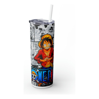 Termo Skinny Tumbler 20 Oz - Luffy One Piece Termo Skinny Tumbler 20 Oz - Luffy One Piece