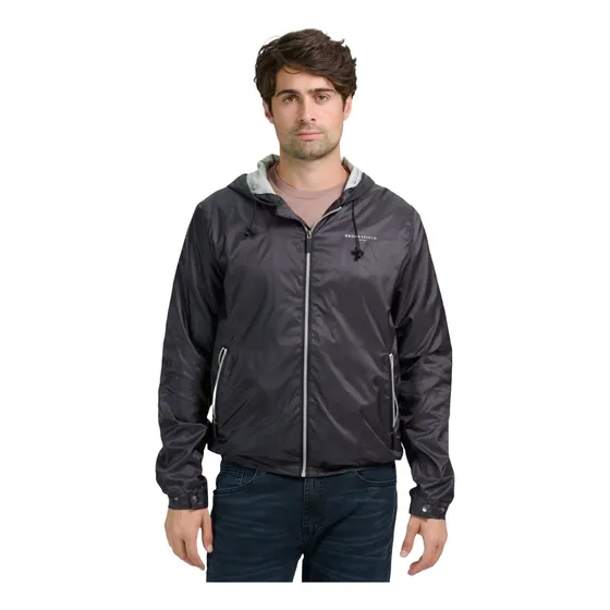 Campera Rompeviento Liviana Hombre Brooksfield Forrada 7059b