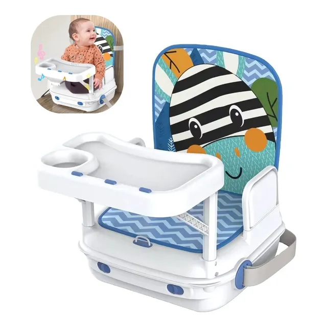Silla Comedor Bebe Portatil Montable Economico Bandeja