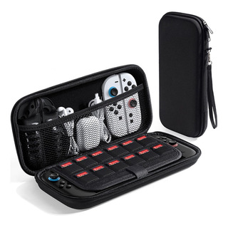 Estuche Rígido Switch 2 Impermeable Con Ranuras De Juegos Estuche Rígido Switch 2 Impermeable Con Ranuras De Juegos