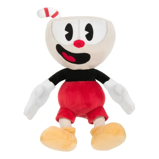 Boneco De Pelucia Cuphead Vermelho 25 Cm
