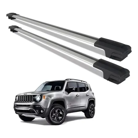 Travessa De Teto Aluminio Jeep Renegade 2015 2016 2017 2018