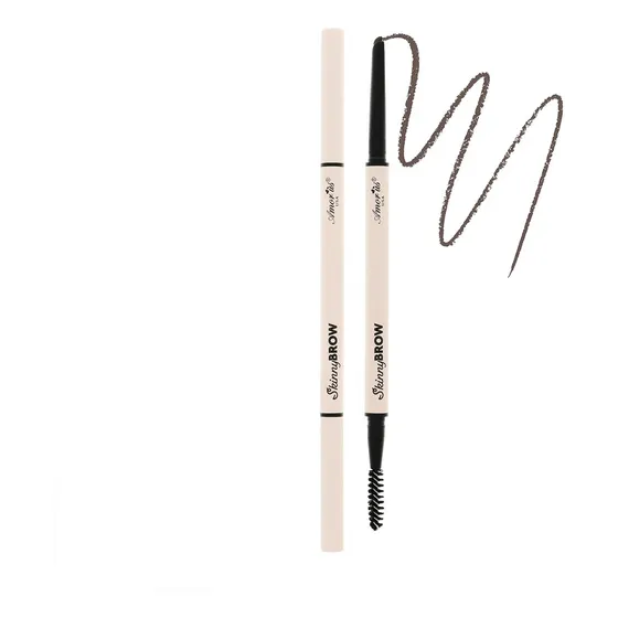 Lapiz Para Cejas Skinny Brow Amor Us Ultrafino Alta Duracion Color 03 Dark Brown